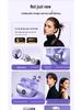 Bluetooth 6.0 Smart Noise Reduction Clip-On Wireless Headphones with Long Battery Life