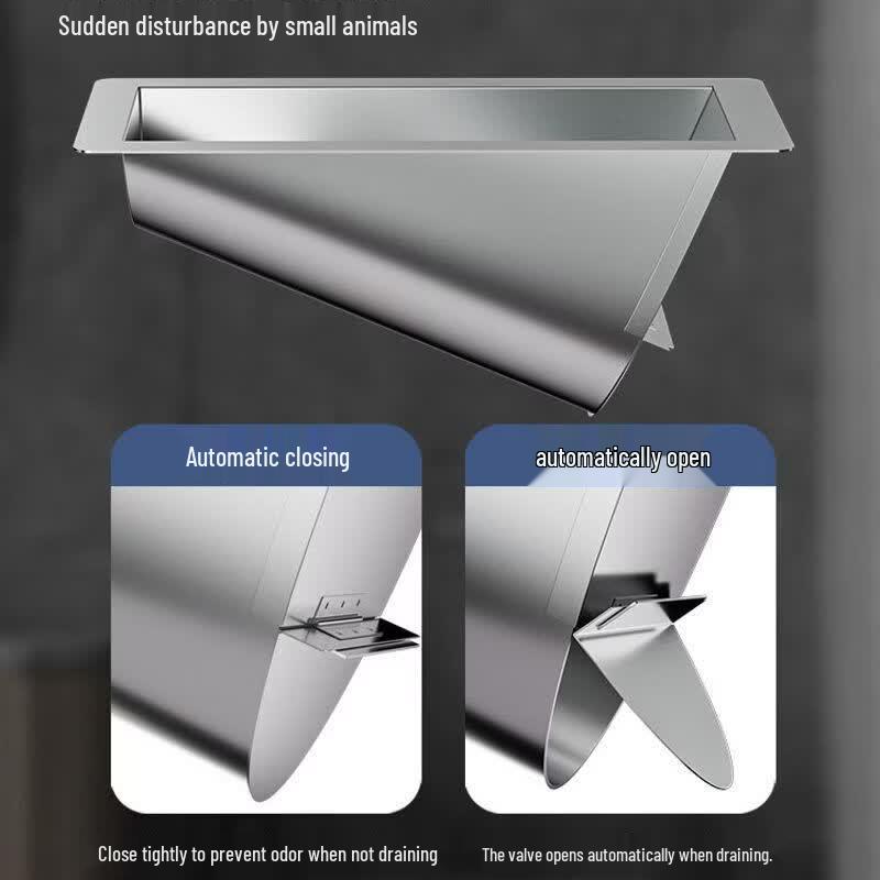 Qiuchao Stainless Steel Integrated Squat Toilet