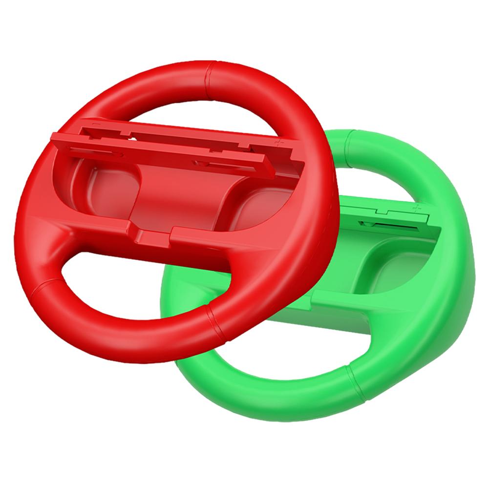 2 Pack Gaming Racing Steering Wheel Controller Handle Holder for Nintendo Switch2 Joy-Con Controllers
