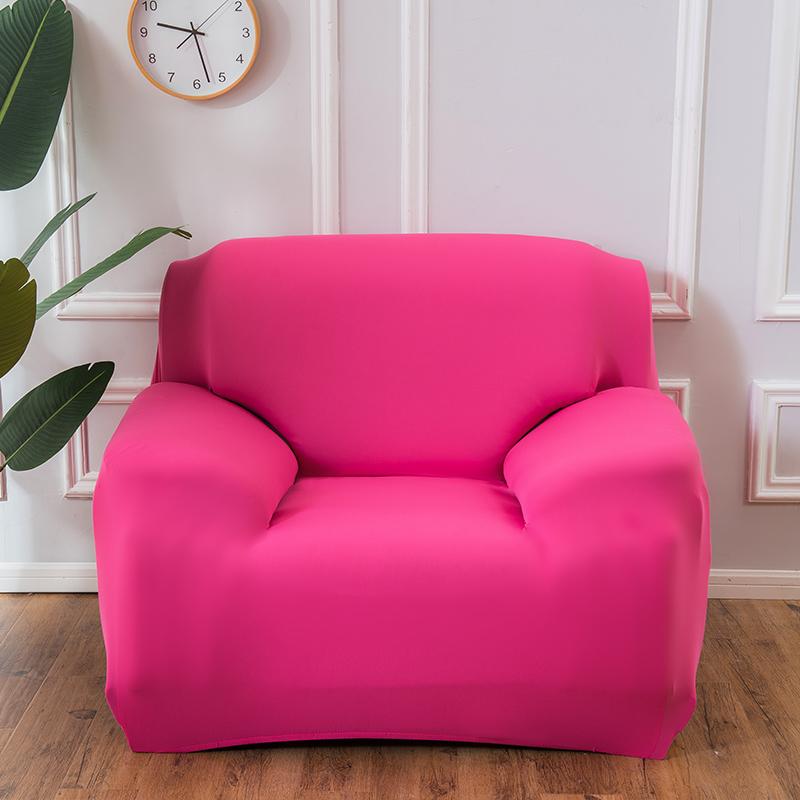 

Чехлы для простых диванов для гостиной, эластичные чехлы из спандекса для секционных угловых диванов, чехлы для стульев и диванов, защитные чехлы для мебели 1 шт. 1pc 1-Seat 90-140cm