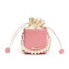 Trendy Stylish Bucket Bag Chic Casual Shoulder Handbag For Women With Soft Pu Material And Unique Design