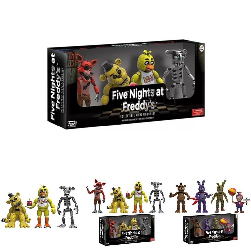 Stunning 4pcs Five Nights At Freddy's Pizza Simulator Action Figures For Ultimate Collection