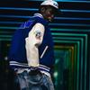 Saint Michael X SEGA Sonic Hedgehog Embroidered Sleeve Baseball Jacket Unisex Oversized Streetwear