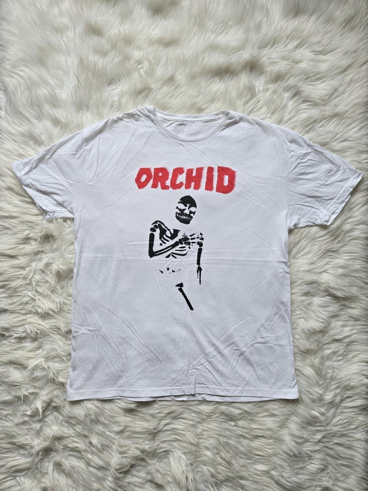 Orchid T-shirt Punk 90s Screamo Band Unisex All Size SA425 Unisex T-Shirt L