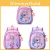 Kids Elsa Unicorn Backpack With Breathable Nylon And Cushion Straps For School Use