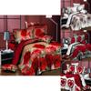 Elegant 3d Flower Design Duvet Cover Set Featuring Comfortable Bedding Essentials