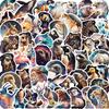 50 Starry Sky Dream Animal Graffiti Stickers Decorate Guitar Laptop Suitcase DIY Waterproof Stickers