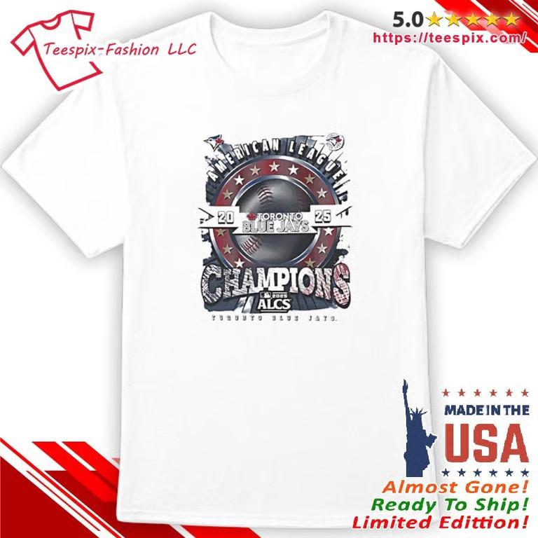 Голубые сойки 25 Чемпионы Американской лиги Винтажная футболка Унисекс XXXXL