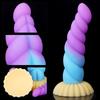 Realistischer Monster-Dildo Für unisex Anal-Dildo Mit Starker Saugnapf Silikon Drachen-Dildo Prostata-Massagegerät Sexspielzeug 18+ Teleskop-Dildo Masturbator