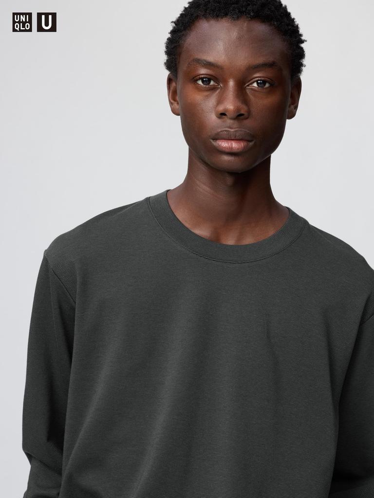 AIRism Cotton Border T-Shirt