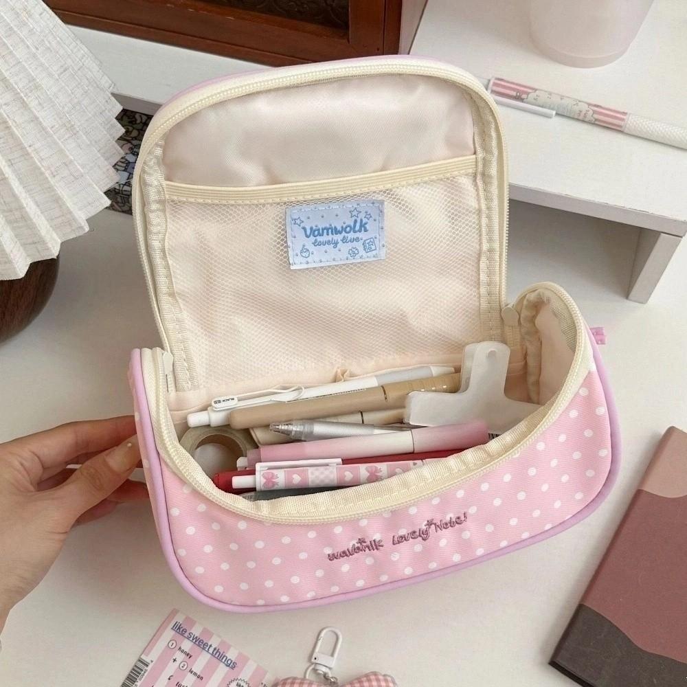 Desktop Storage Korean Style Pencil Case Puppy Dog Handheld Pencil Pouch  Office