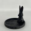 3D Printed Fun Cat Jewelry Tray, Playful and Cute Cat Design, Novel Style, Ideal for Desktop Organization Decoration