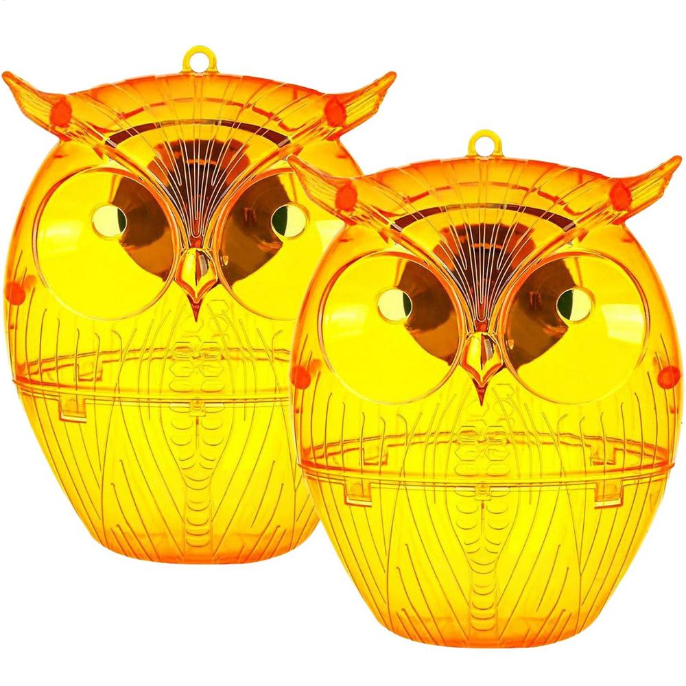 

Ловушка для ос и мух на солнечной энергии, водонепроницаемая уличная ловушка для пчел, нетоксичная, подвесная ловушка для пчел и шершней, безопасная ловушка