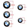 Autocollants/logos en époxy/aluminium pour voitures, tailles 11, 18, 20, 25 et 29 mm, compatibles avec BMW E46, E90, E60, F10, F30, E39, E36, F20, E87, G30 et E92.