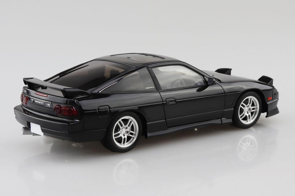 Aoshima Bunka Kyozai The Model Car Series SP14 Nissan RPS13 180SX TYPE X Custom Wheel Plastic Model Kit Co., Ltd. 1/24 '96 (Automobile)