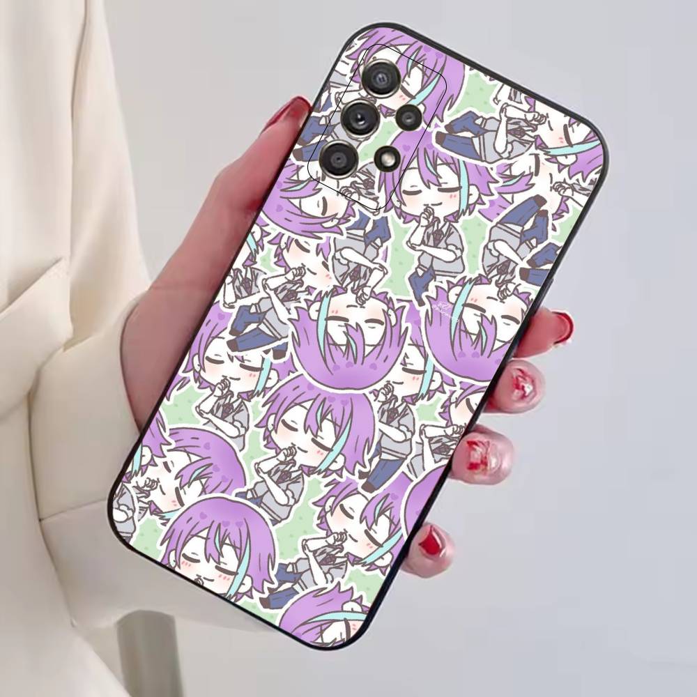 Rui Kamishiro Game Project Sekai Phone Case For Samsung S25,S24,S21,S22,S23,S30,Ultra,S20,Plus,Fe,Lite,Note,10,Black Cover