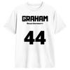 T-shirt in Cotone Garrett Graham 44 Fuori dal Campus per Uomo Estate Y2K Divertenti Magliette Novità Top Stampa Oversize