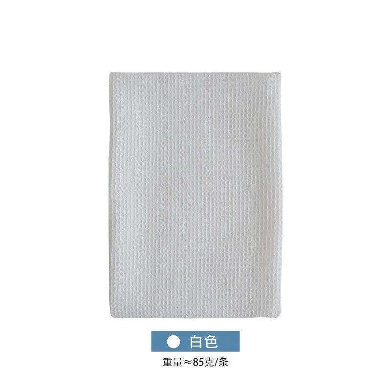 Nordic Style Cotton Rectangular Plain Waffle Tea Napkins Kitchen Napkins and Napkins