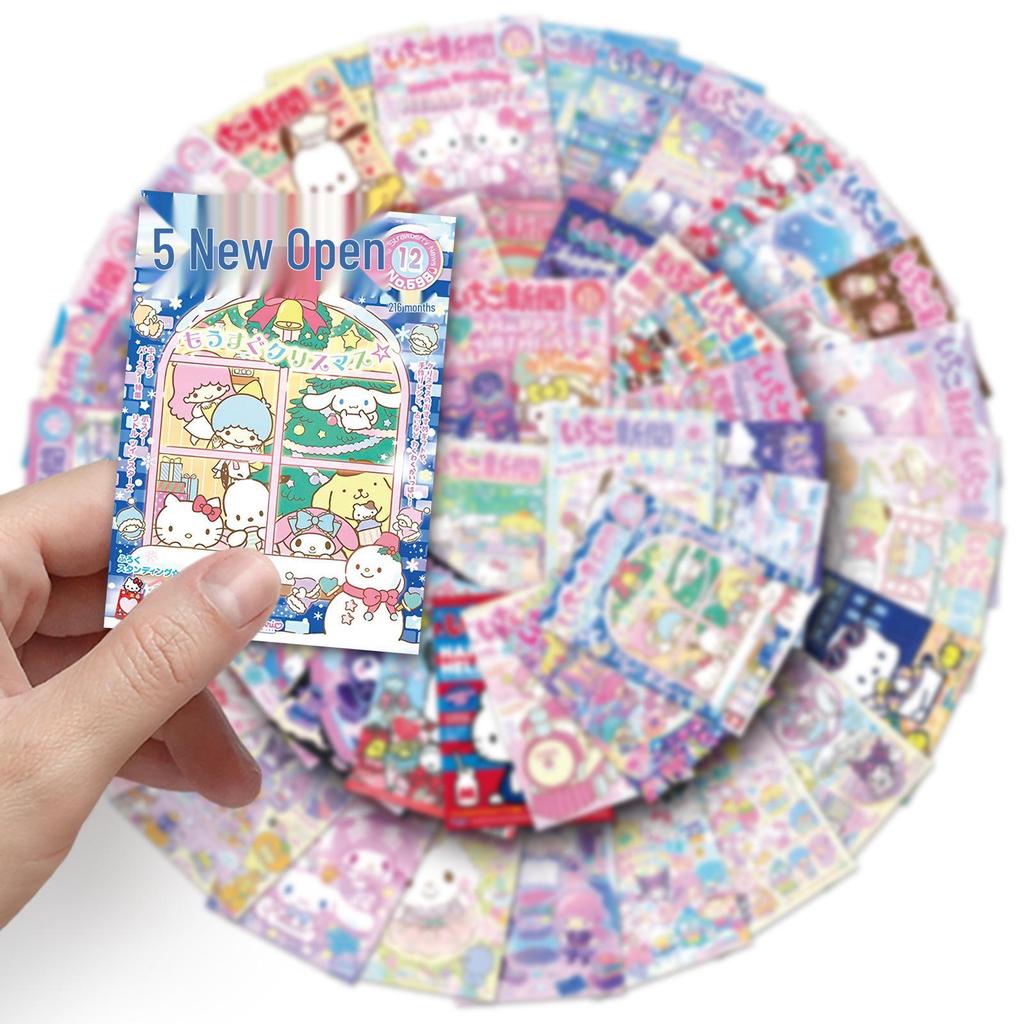 51 Sanrio Cartoon Graffiti Stickers: Cute Guka Designs for Mobile, Stationery, and Decoration.