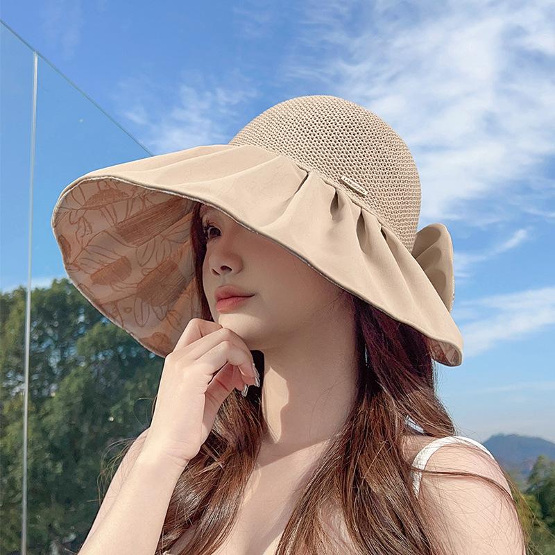 

Breathable mesh fisherman s hat children s sunscreen sun hat summer outdoor UV protection wide brim versatile basin hat