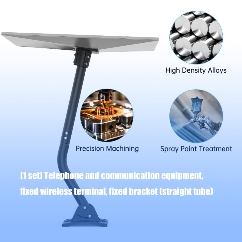 Weatherproof Pipe Adapter Stand For Internet Antennas 360 Degree Adjustable Mounting System For Fixed Wireless Terminals