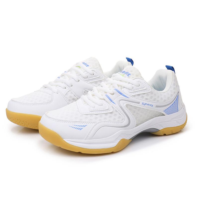 New Badminton Shoes Men's Shoes Breathable Table Tennis Shoes Ultra-light Shock-absorbing Women's Shoes Competition Training Shoes Couple Tennis Shoes