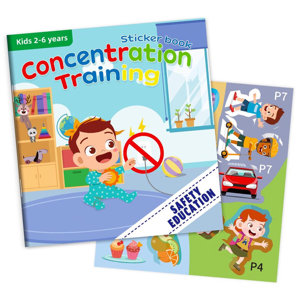 Explosive Creativity DIY Sticker Book for Kids: Reusable and Educational Baby Toy