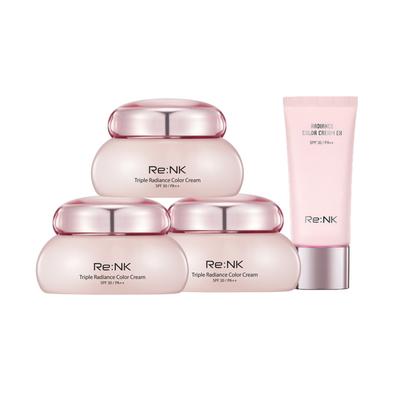 Bright Cream 3+1 Large Capacity Set