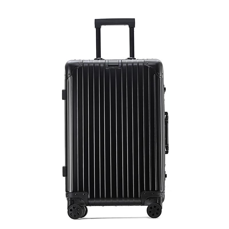 BATANUV Classic Mirror Aluminum-Magnesium 24-inch Carry-on Suitcase