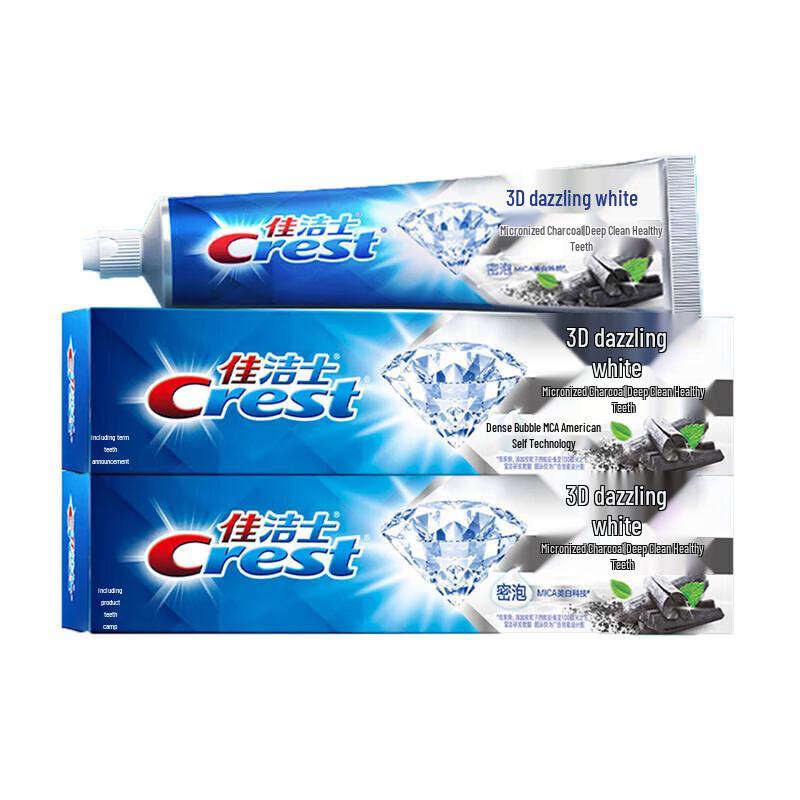 

Crest Whitening + 3D Micro-Charcoal Toothpaste