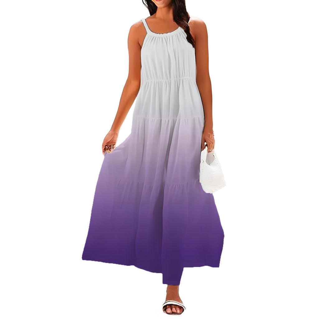 Women's Summer Casual Fashion Suspender Sleeveless Dress