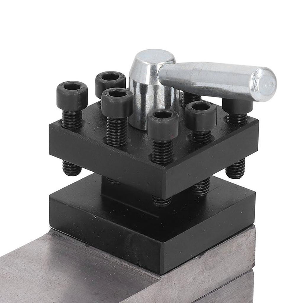 Mini Lathe Tool Holder Vice Clamp 60x60mm Square Slide Compound Tool for MX 210 WM 210 8x16 220x400 220x600 220x750 Lathe