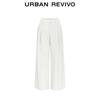 UR Women's Textured Pleated Wide-Leg Commuter Pants