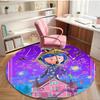 Coraline Print Round Rug, Washable Floor Carpet, For Entryway Dorm Laundry Room Office Study, Home Decor Birthday Christmas Gift