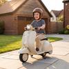 Electric Motorcycle Kids VESPA 6V Electric Motorcycle Lithium Battery White