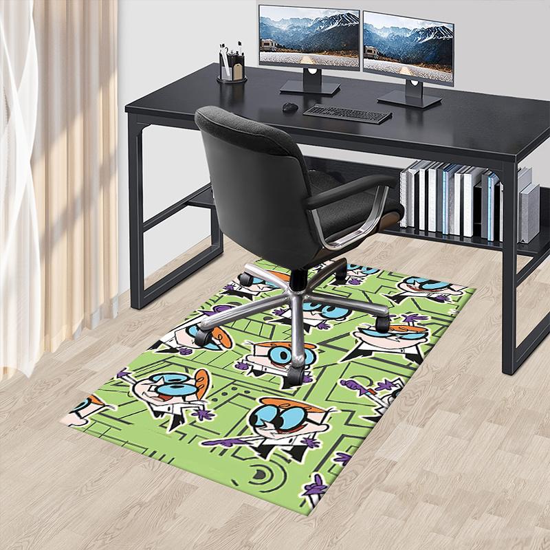 

Dexter s Laboratory Chair Mat: Home Decor, Sofa Rug, Office Carpet Gift for Any Room 60cm by 90cm