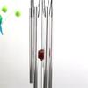 1pc Wind Chimes 6 Tubes Outdoor Large Deep Tone Bells Metal Garden Yard Patio Decoration Hanging Ornament