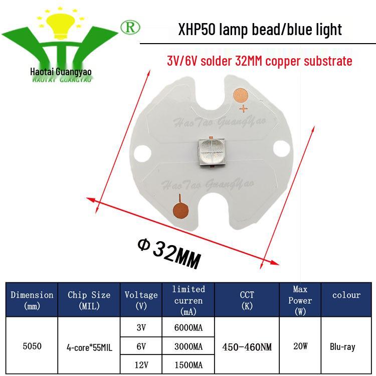 Imitation CREE XHP50 2nd Gen 5050 LED Chip 20W High Power LED Surface Mount Light Source