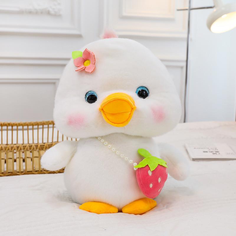 Adorable Plush Duck Toy With Sound Features Perfect For Birthdays And Gifts