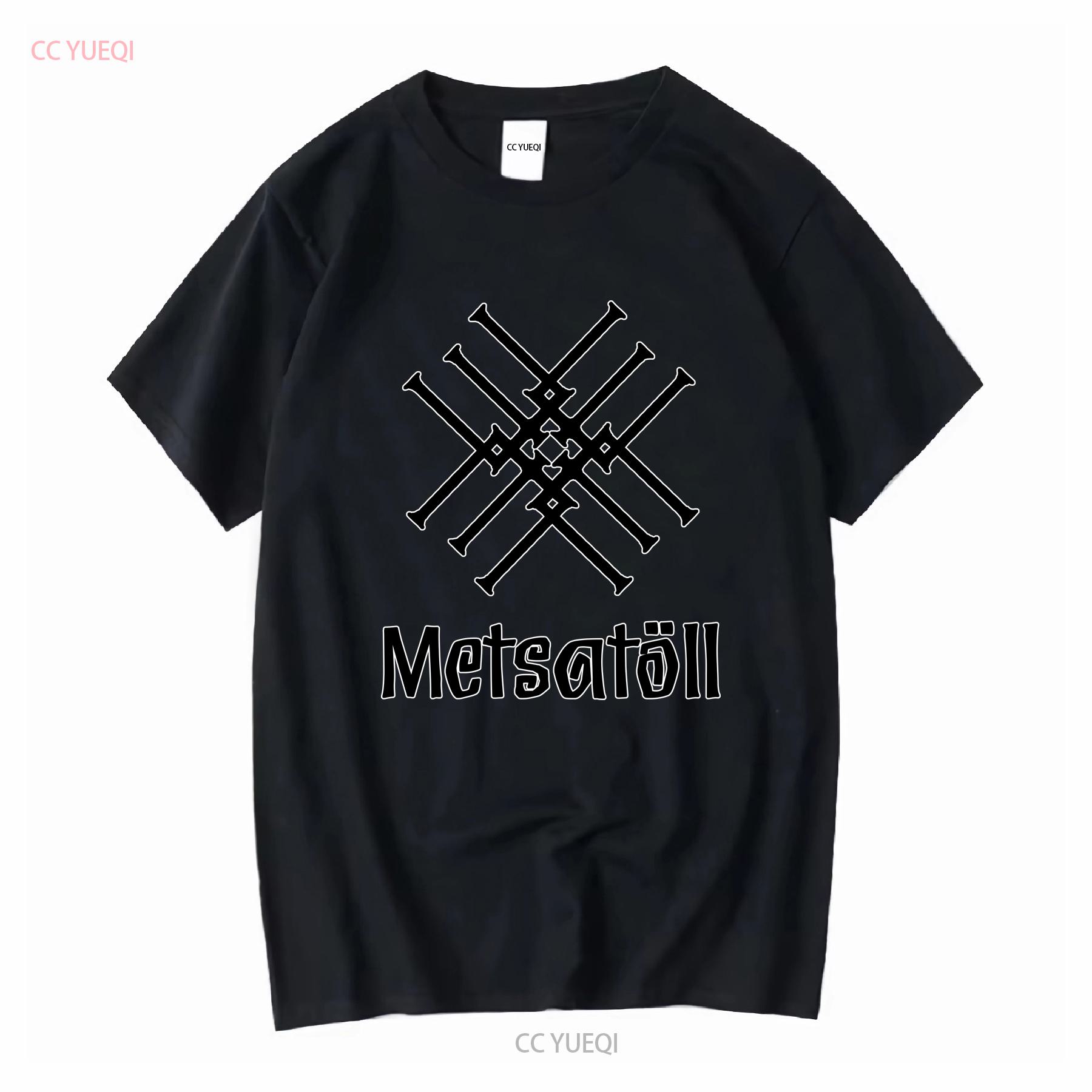 

VINTAGE METSATOLL T SHIRT SIZE MEDIUM 21 PITS vintage Washed graphic Unisex designer clothes Casual Stylish Versatile Slightly 4XL