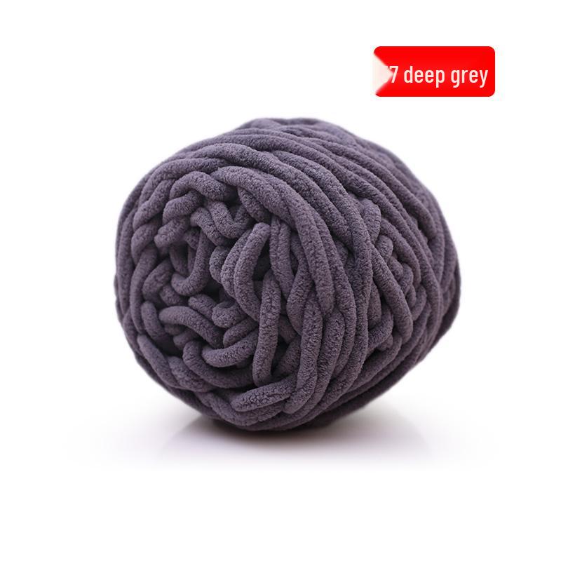 Ice Bar Chunky Soft Yarn for Hand-Knitted Scarves, Crochet Hooks, Slippers, and DIY Projects for Men and Women