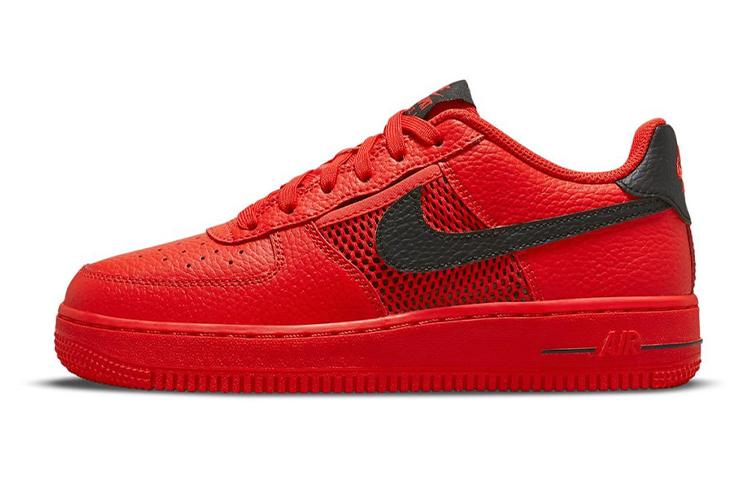 

Nike Air Force 1 Low Mesh Pocket Habanero Red GS DH9596-600 36