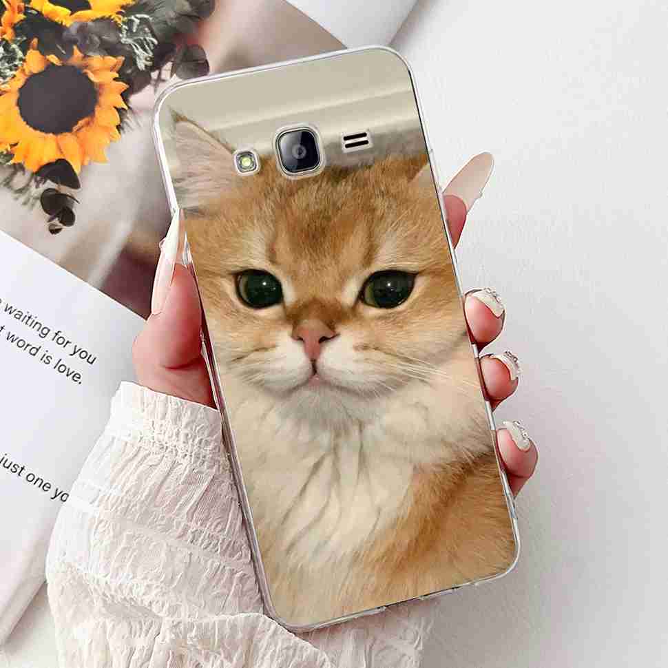 For Samsung Galaxy J5 Case Luxury Painted Cover Soft Slim Phone Case For Samsung J 5 J5 J500Y J500M 2015 Back Cover