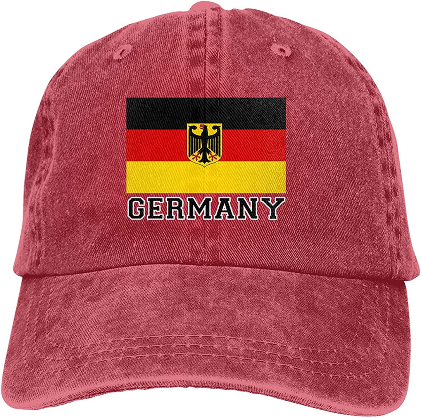 

Немецкий флаг унисекс модная ковбойская шляпа хлопковая регулируемая бейсболка One Size