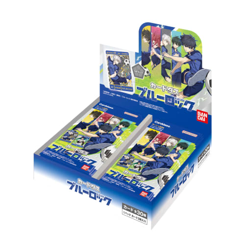 BANDAI Carddass Blue Lock (Pack) (BOX) 20 Packs Included. Recommended Ages: 15 and Up.