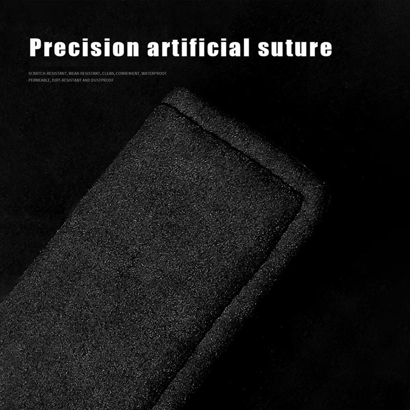 Suede Car Pull Gloves Roof Handle Protect Cover For Mercedes Benz A C E S G Class GLC CLE CLA GLB GLS W177 W205 W213 W222 X167