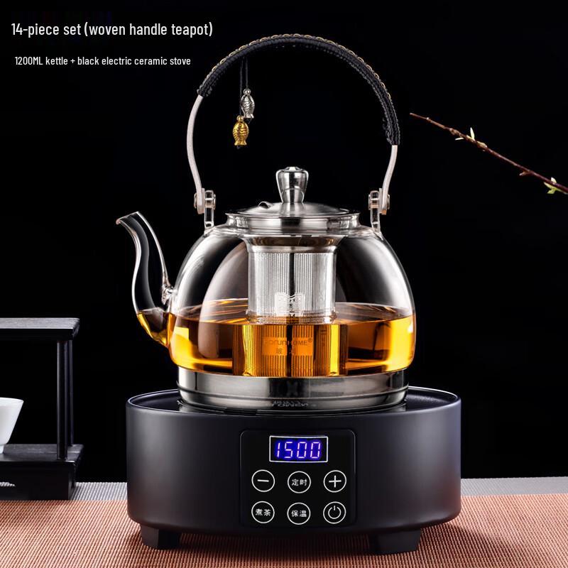 Набор электрического чайника для чая Shangqi Glass