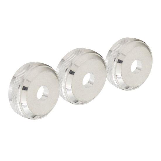 3Pcs Trumpet Bottom Piston Valve Cap Screws Musical Instrument Accessories