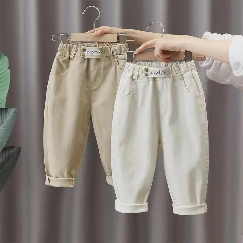 Spring/Autumn Boys' Korean Cotton Casual & Sports Pants