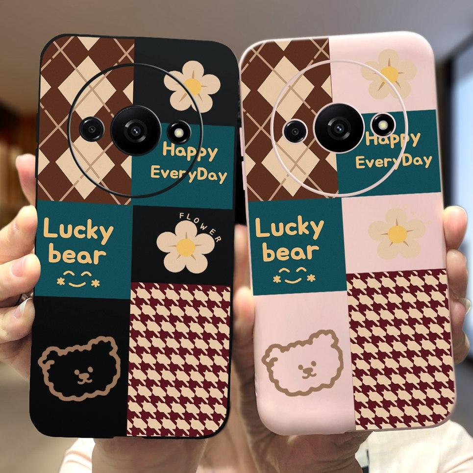 For Funda Xiaomi Redmi A3 Case Women Fashion Girly Flower Butterfly Bumper For Xiaomi Mi A3 Mia3 RedmiA3 Coque Soft Silicone